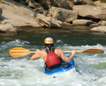 Kayak en Corse sur leTaravu